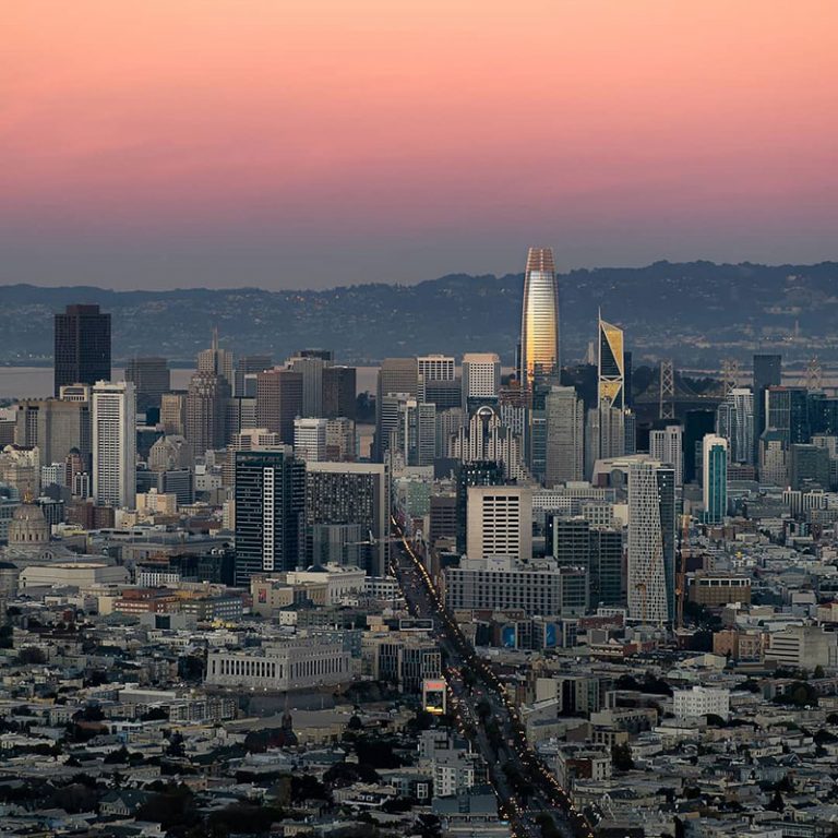 A Sunset Photo of San Francisco That Shows the Passage of Time Artofit